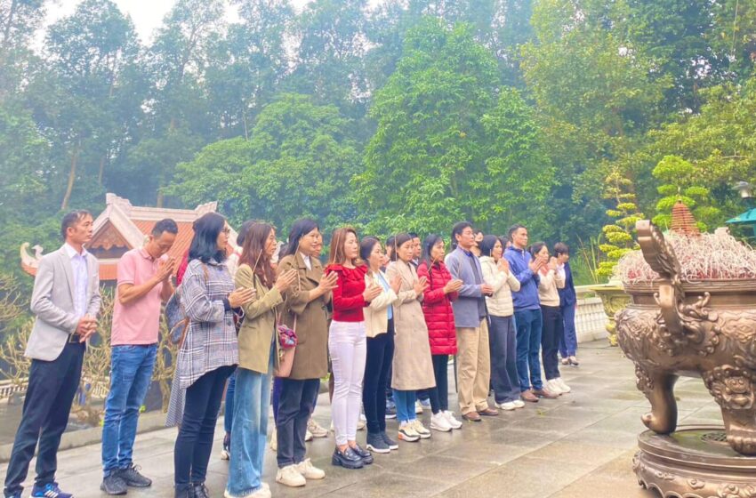  NGÀY 30/12/2023 TRUNG TÂM GIÁO DỤC NGHỀ NGHIỆP – GIÁO DỤC THƯỜNG XUYÊN MÊ LINH TỔ CHỨC CHƯƠNG TRÌNH TRẢI NGHIỆM  K9 – ĐÁ CHÔNG – ĐẢO NGỌC XANH  CHO HỌC SINH KHỐI 10.